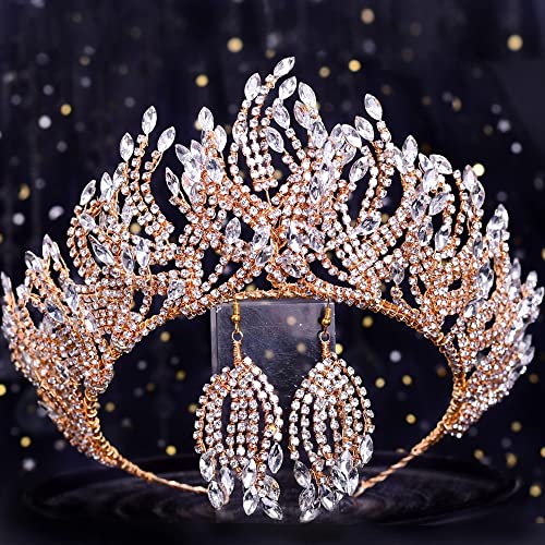 Haarnadel Haarschmuck Krone Tiaras für Frauen Braut Haarband Hochzeit Haarschmuck Arabische Hochzeiten Großhandel Brautkrone Strass Hochzeit Blumenkrone von AMAXRcsy