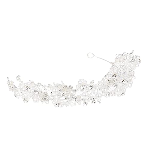 AMAXRcsy Haarnadel Hochzeit Tiara Braut Blumen Design Krone Haarschmuck Festival Krone Kleid von AMAXRcsy