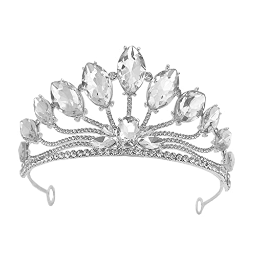 Krone Haarschmuck Strass Haarschmuck Vintage Haarschmuck Hochzeit Dekor Dekoratives Kleid Braut Tiara Vintage Tiara Hochzeit Braut Tiara Bankett Tiara Mädchen Tiara von AMAXRcsy