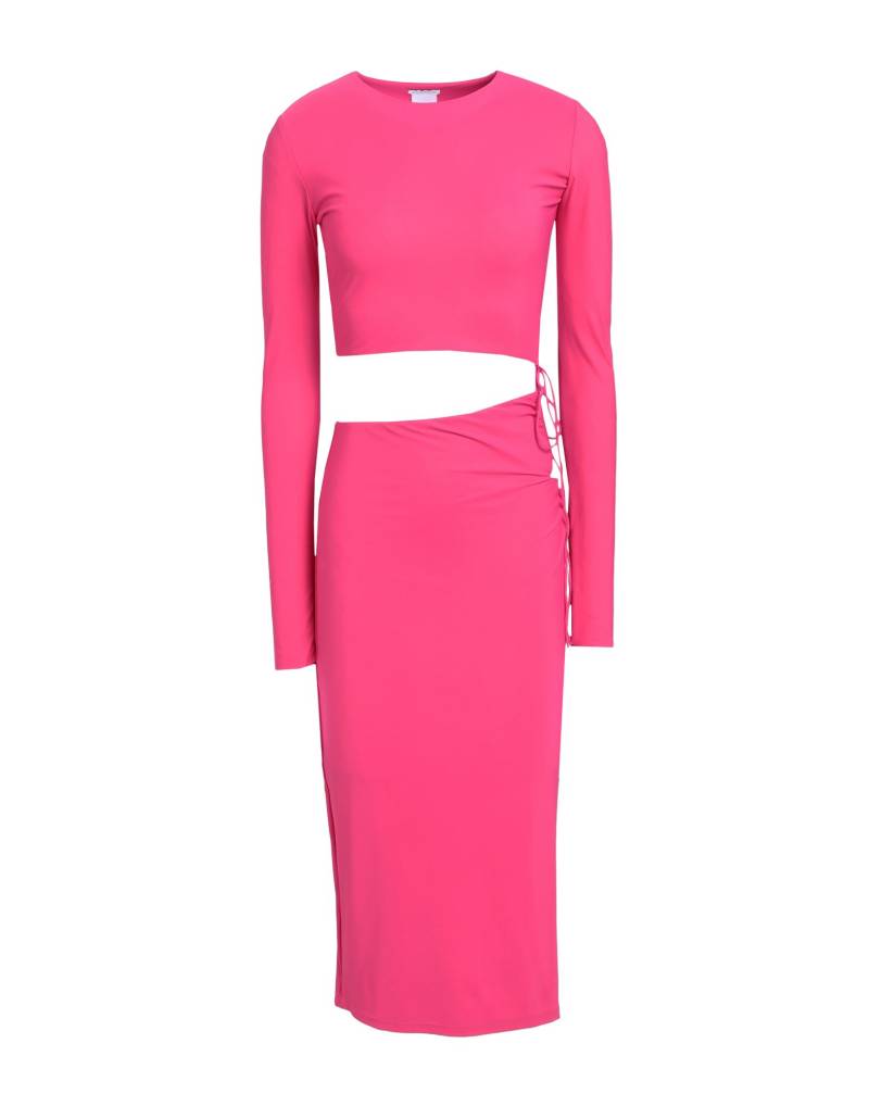 AMAZUÌN Midi-kleid Damen Fuchsia von AMAZUÌN