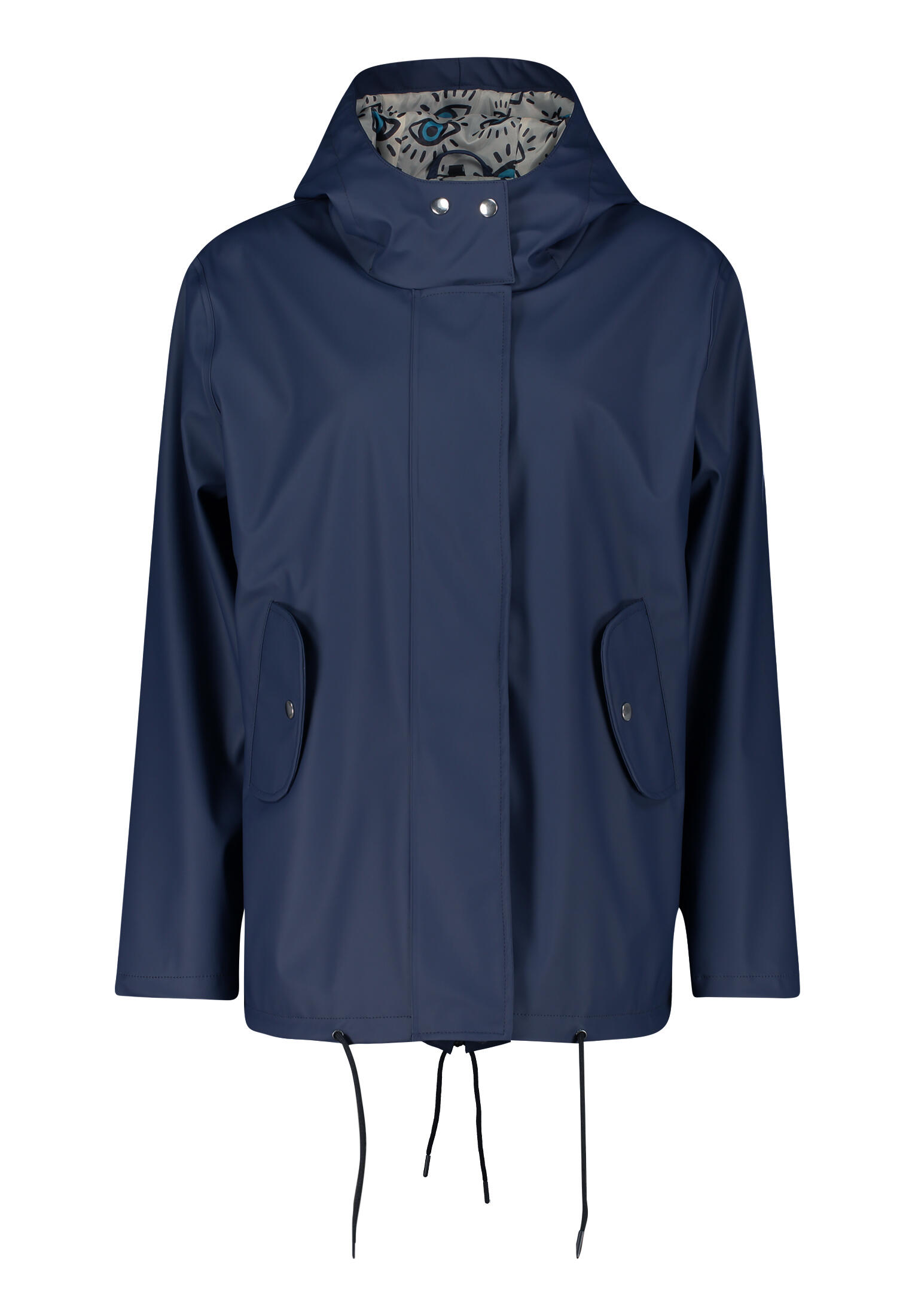 AMBER & JUNE - Regenjacke blau - Gr. - 40 von AMBER & JUNE