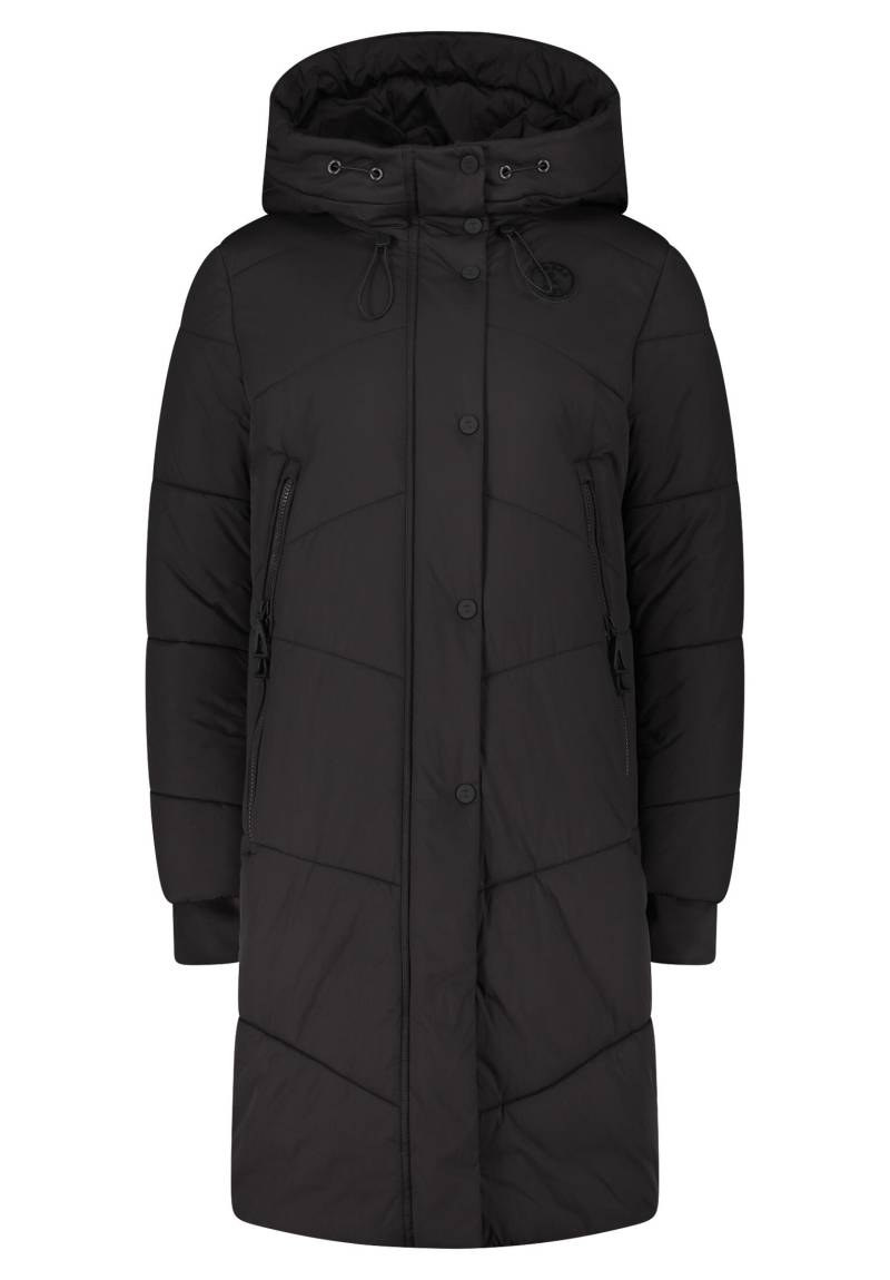 AMBER & JUNE - Steppmantel schwarz - Gr. - 44 von AMBER & JUNE