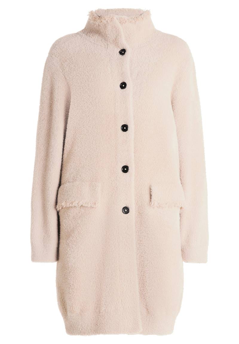 AMBER & JUNE - Winter-Strickjacke light sand - Gr. - 42 von AMBER & JUNE