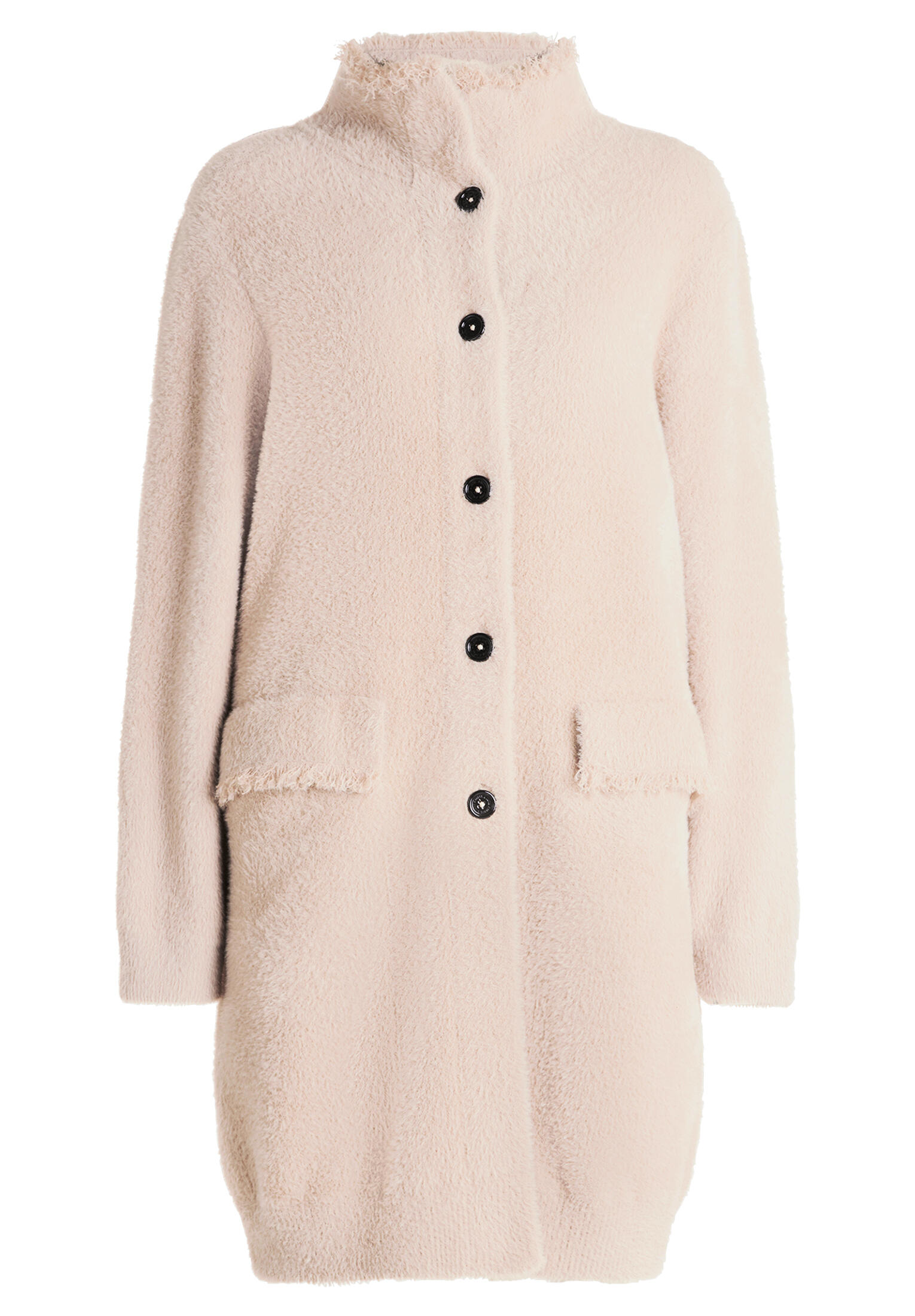 AMBER & JUNE - Winter-Strickjacke light sand - Gr. - 44 von AMBER & JUNE