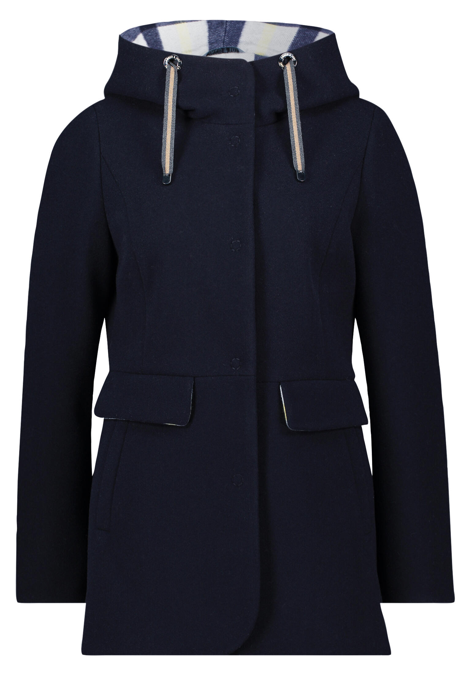 AMBER & JUNE - Winterjacke dunkelblau - Gr. - 42 von AMBER & JUNE