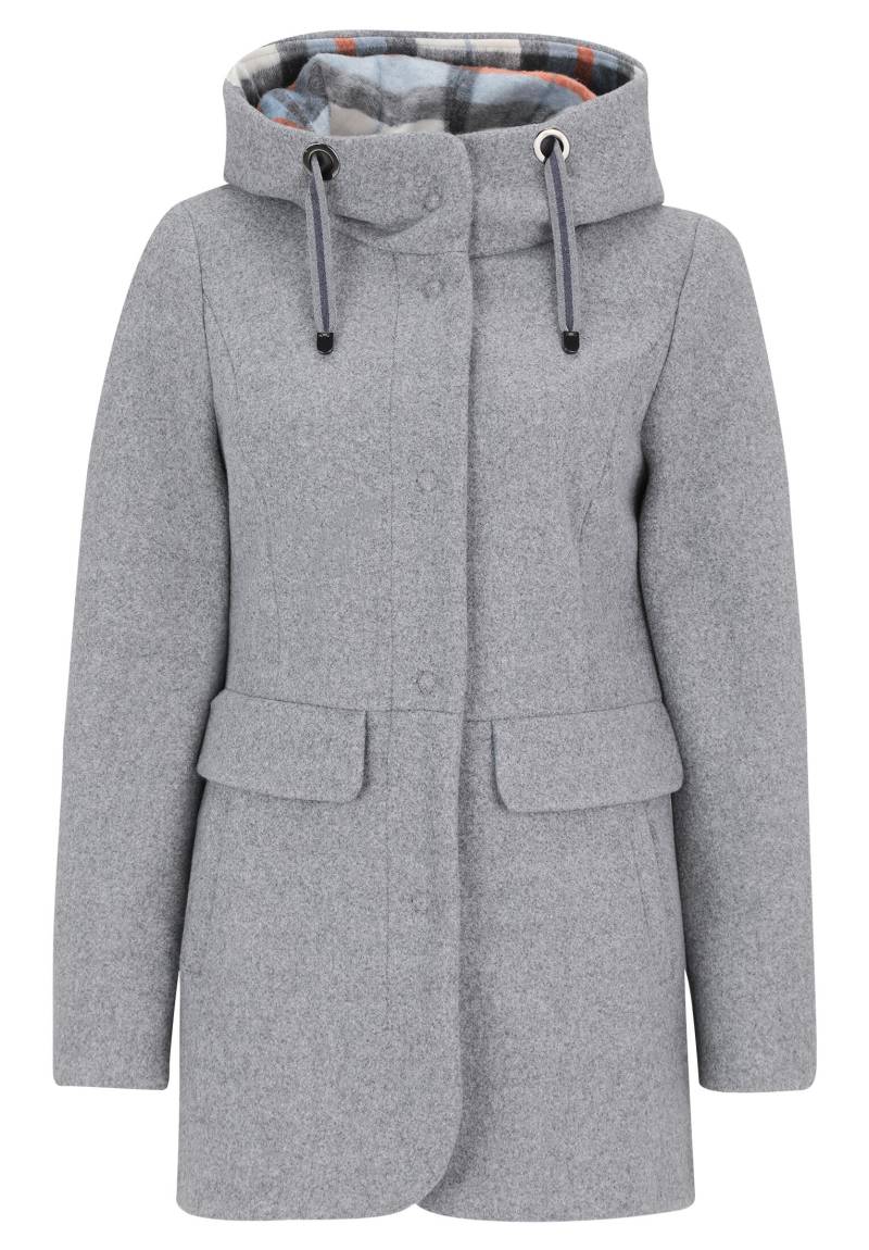 AMBER & JUNE - Winterjacke grey melange - Gr. - 40 von AMBER & JUNE