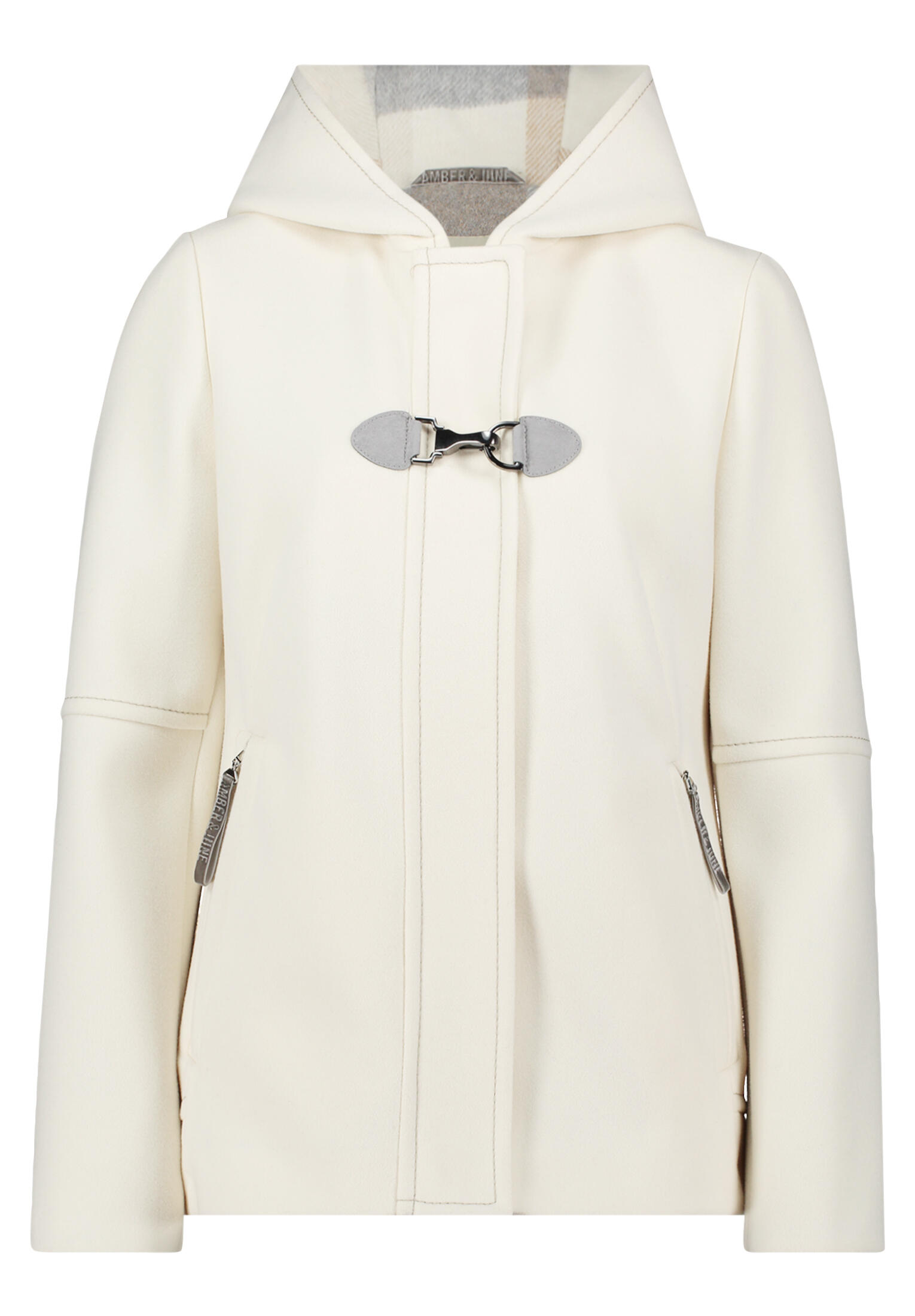 AMBER & JUNE - Winterjacke hellbeige - Gr. - 42 von AMBER & JUNE