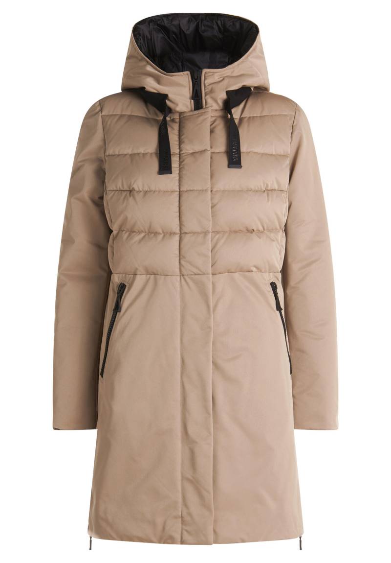 AMBER & JUNE - Winterjacke hellbraun - Gr. - 44 von AMBER & JUNE