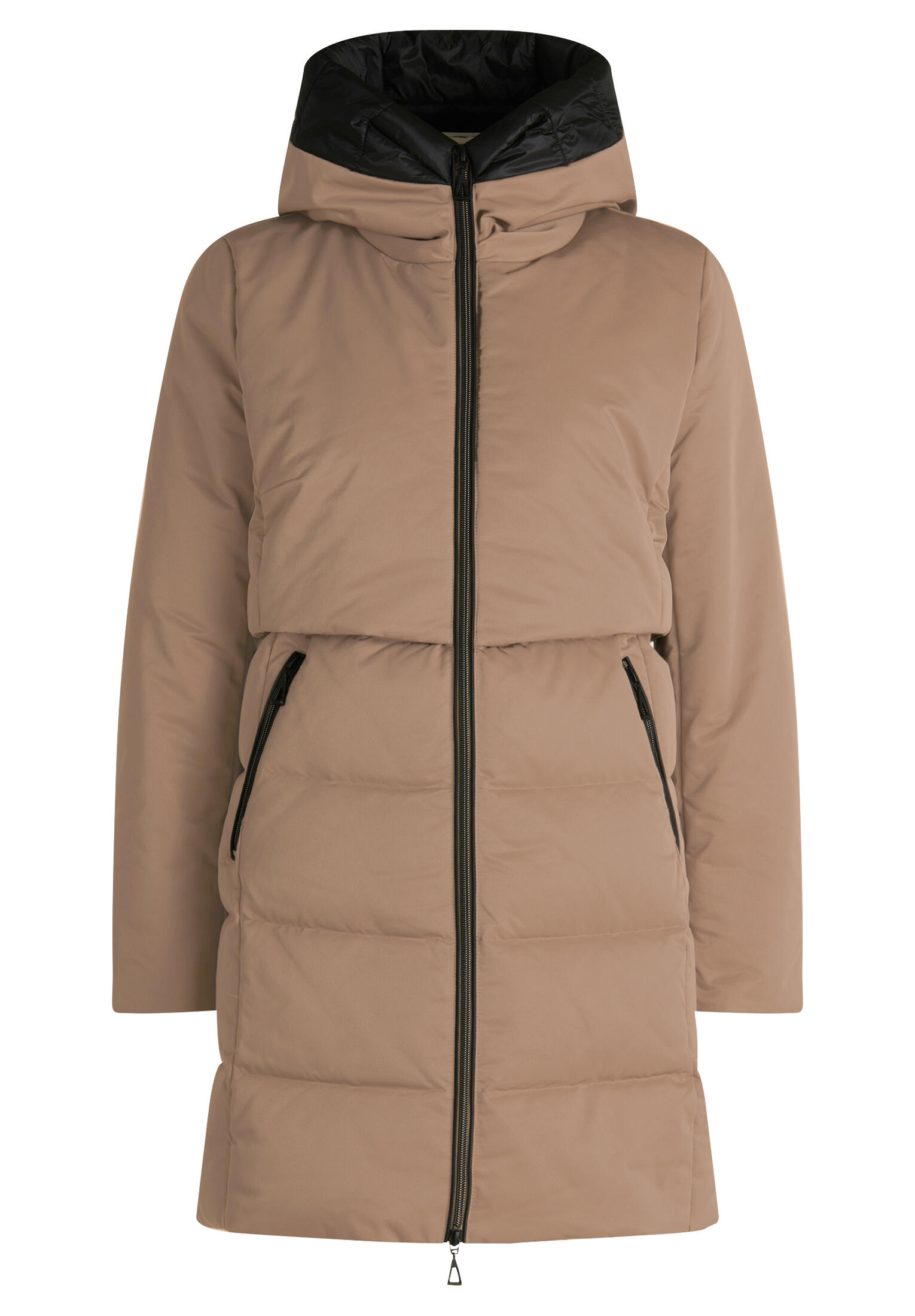 AMBER & JUNE - Wintermantel braun - Gr. - 34 von AMBER & JUNE