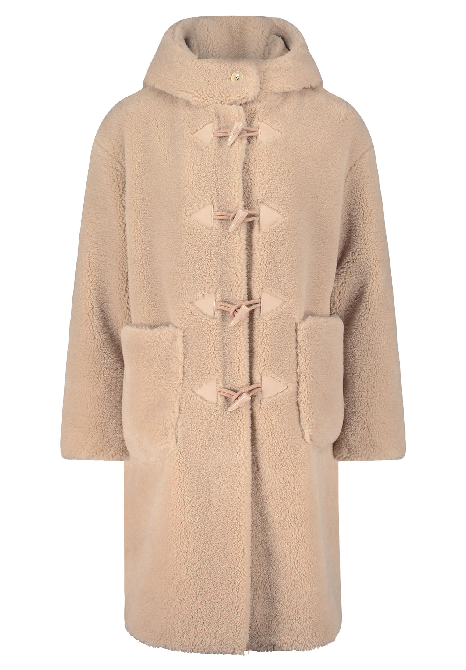 AMBER & JUNE - Wintermantel light sand - Gr. - 40 von AMBER & JUNE