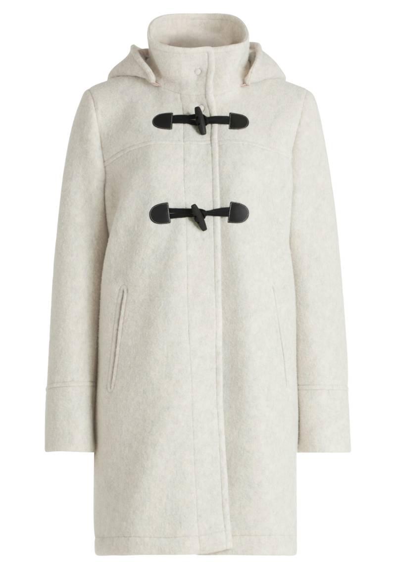 AMBER & JUNE - Wollmantel light silver melange - Gr. - 40 von AMBER & JUNE