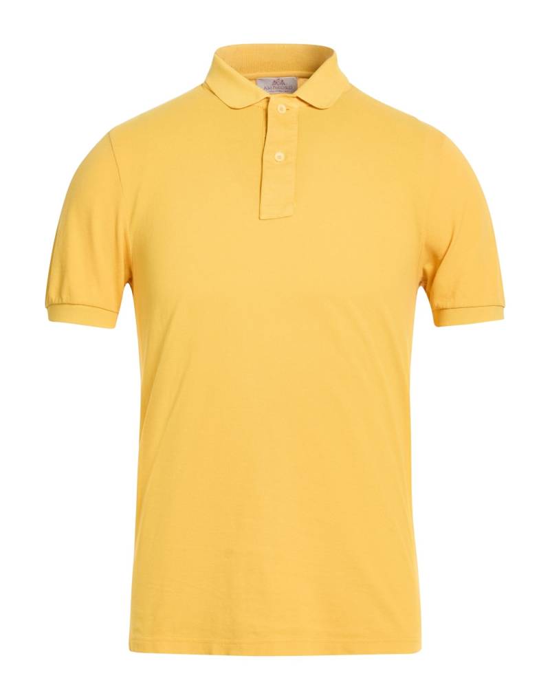 AMBROSIO Poloshirt Herren Gelb von AMBROSIO