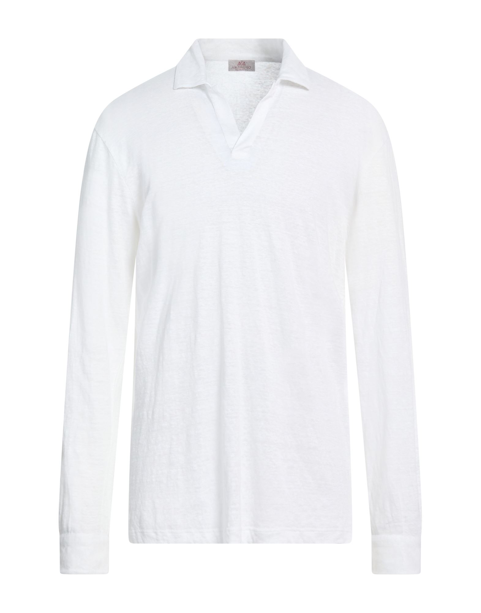 AMBROSIO Poloshirt Herren Weiß von AMBROSIO