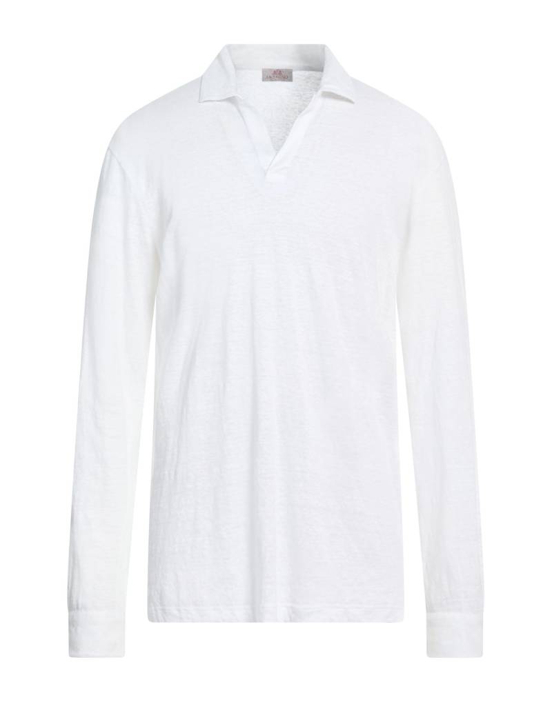 AMBROSIO Poloshirt Herren Weiß von AMBROSIO