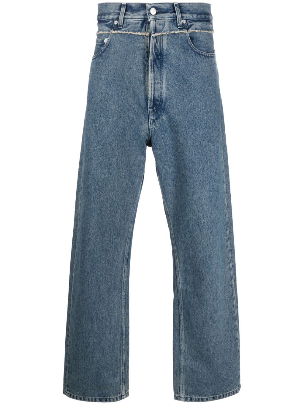 AMBUSH Ausgefranste Jeans mit lockerem Schnitt - Blau von AMBUSH