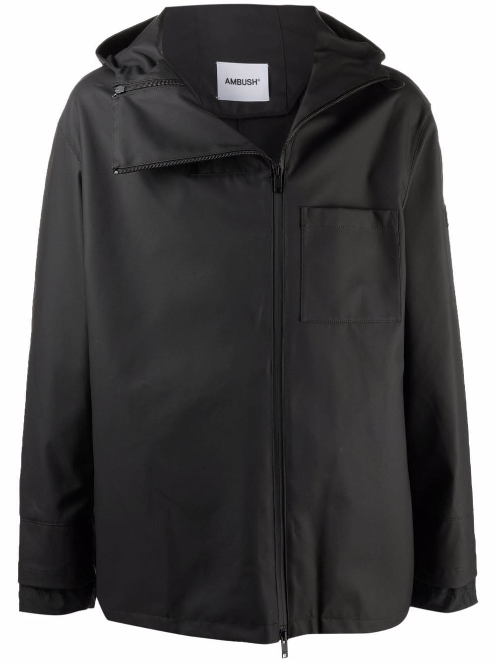 AMBUSH Beschichtete Jacke mit Reißverschluss - Schwarz von AMBUSH