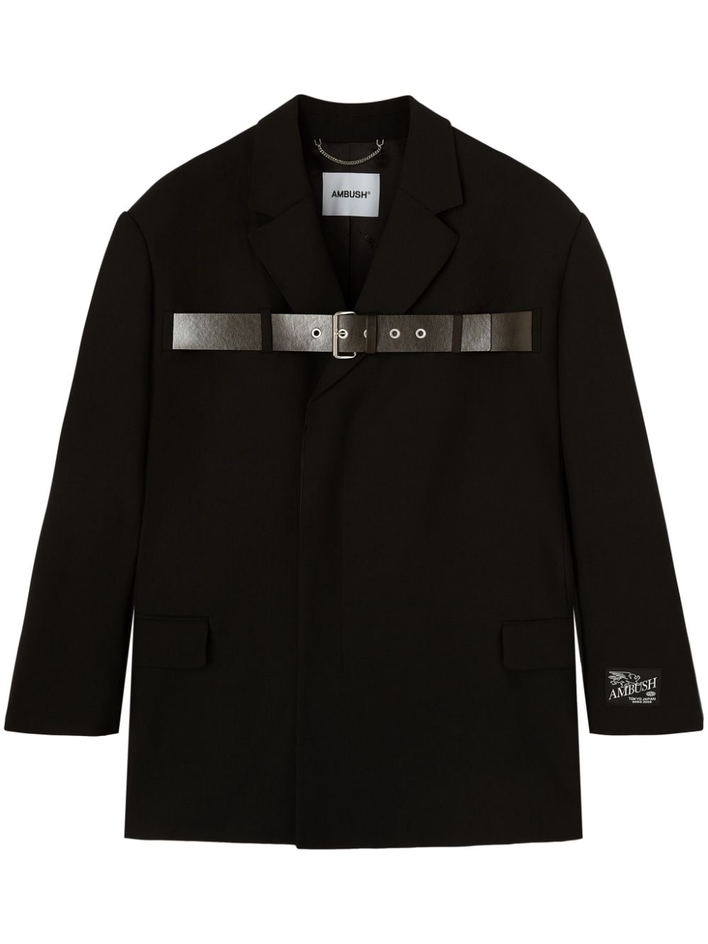 AMBUSH Blazer mit Gürtel - Schwarz von AMBUSH