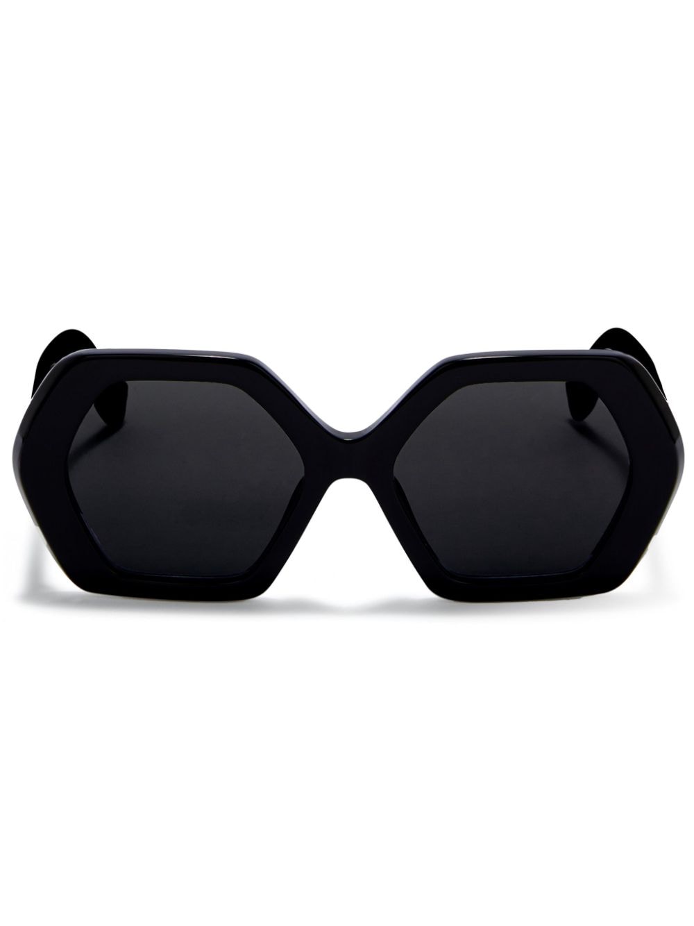 AMBUSH Eriene Sonnenbrille im Oversized-Look - Schwarz von AMBUSH