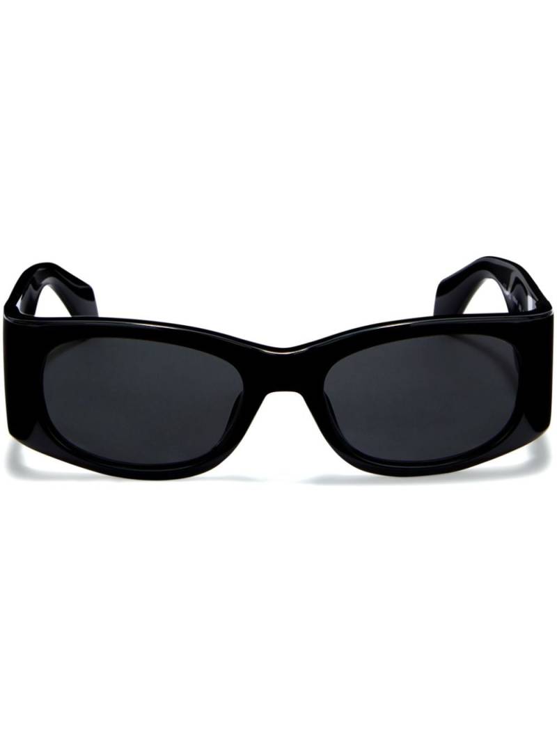 AMBUSH Gaea Sonnenbrille mit eckigem Gestell - Schwarz von AMBUSH