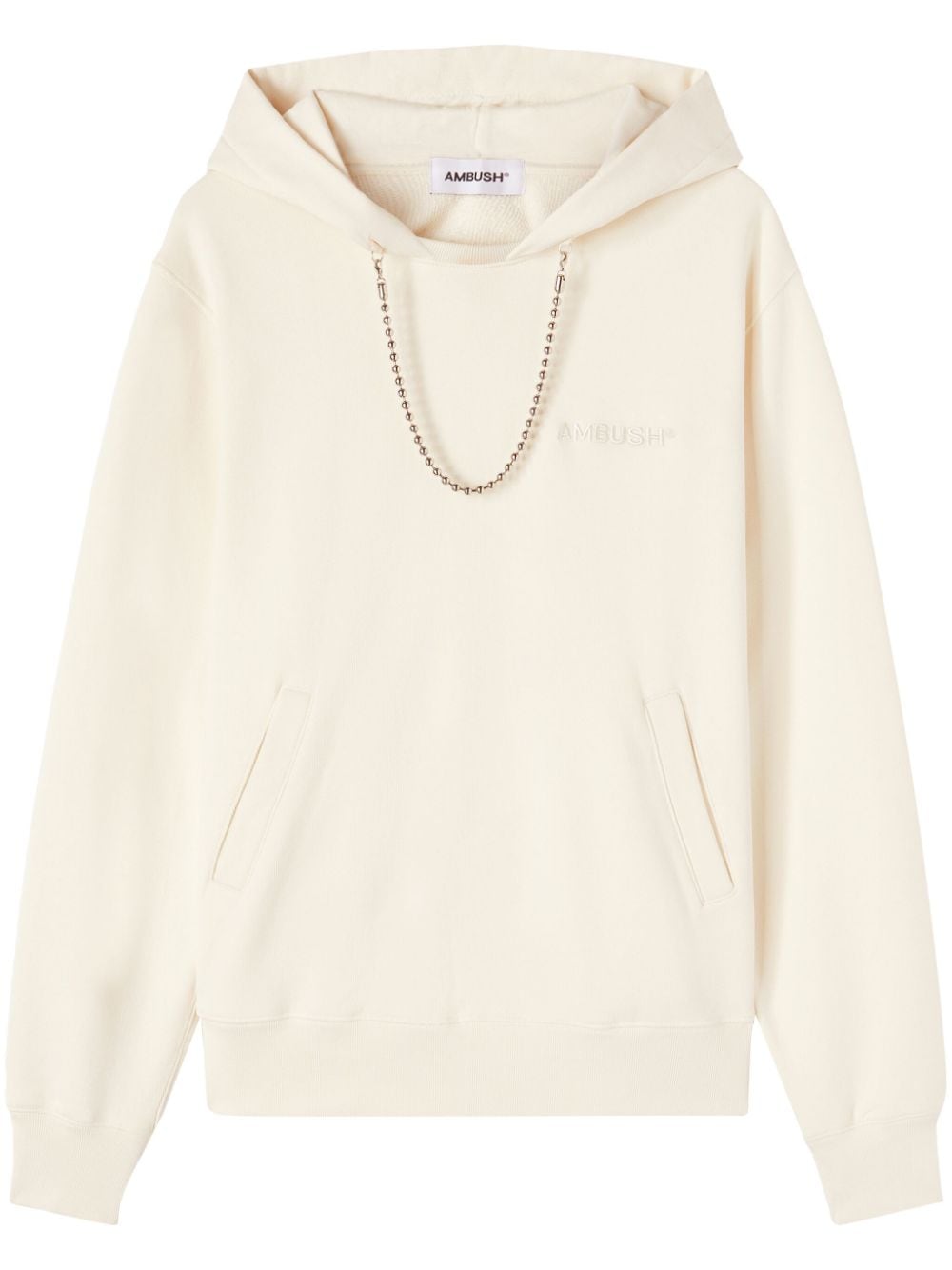 AMBUSH Hoodie aus Bio-Baumwolle - Nude von AMBUSH