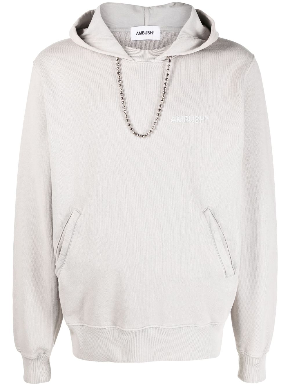 AMBUSH Hoodie mit Kugelkette - Grau von AMBUSH