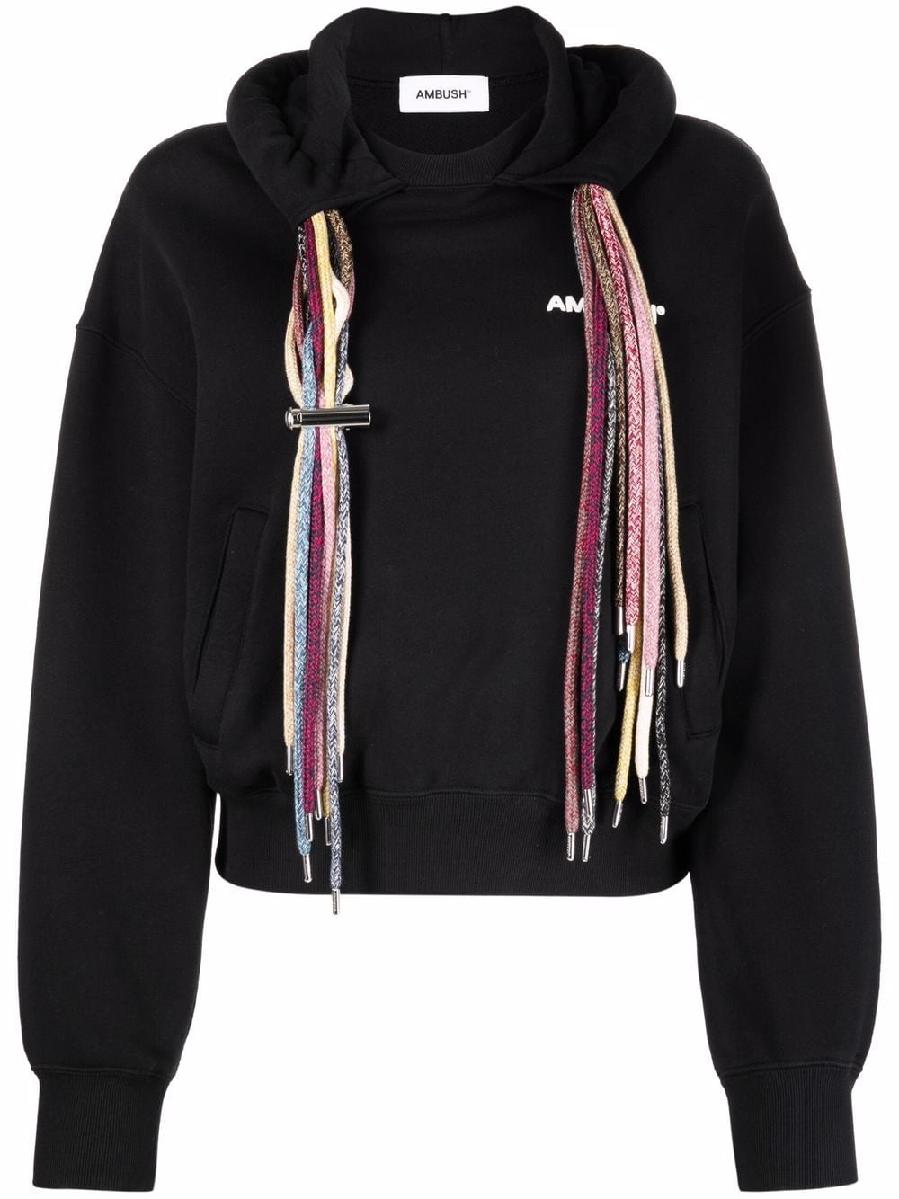 AMBUSH Hoodie mit Logo-Print - Schwarz von AMBUSH