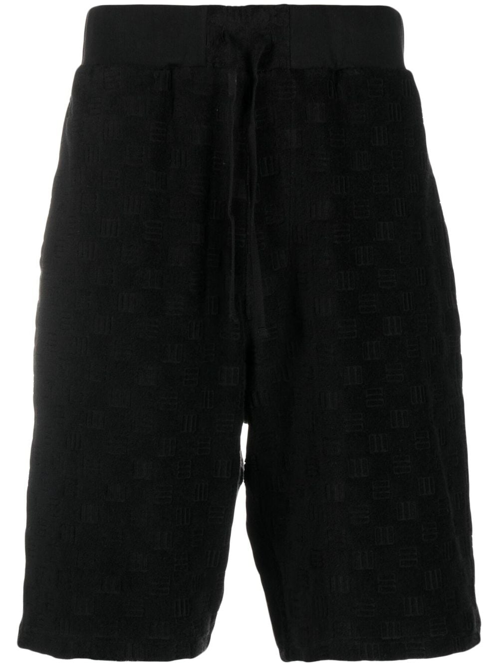 AMBUSH Joggingshorts aus Frottee mit Monogramm - Schwarz von AMBUSH