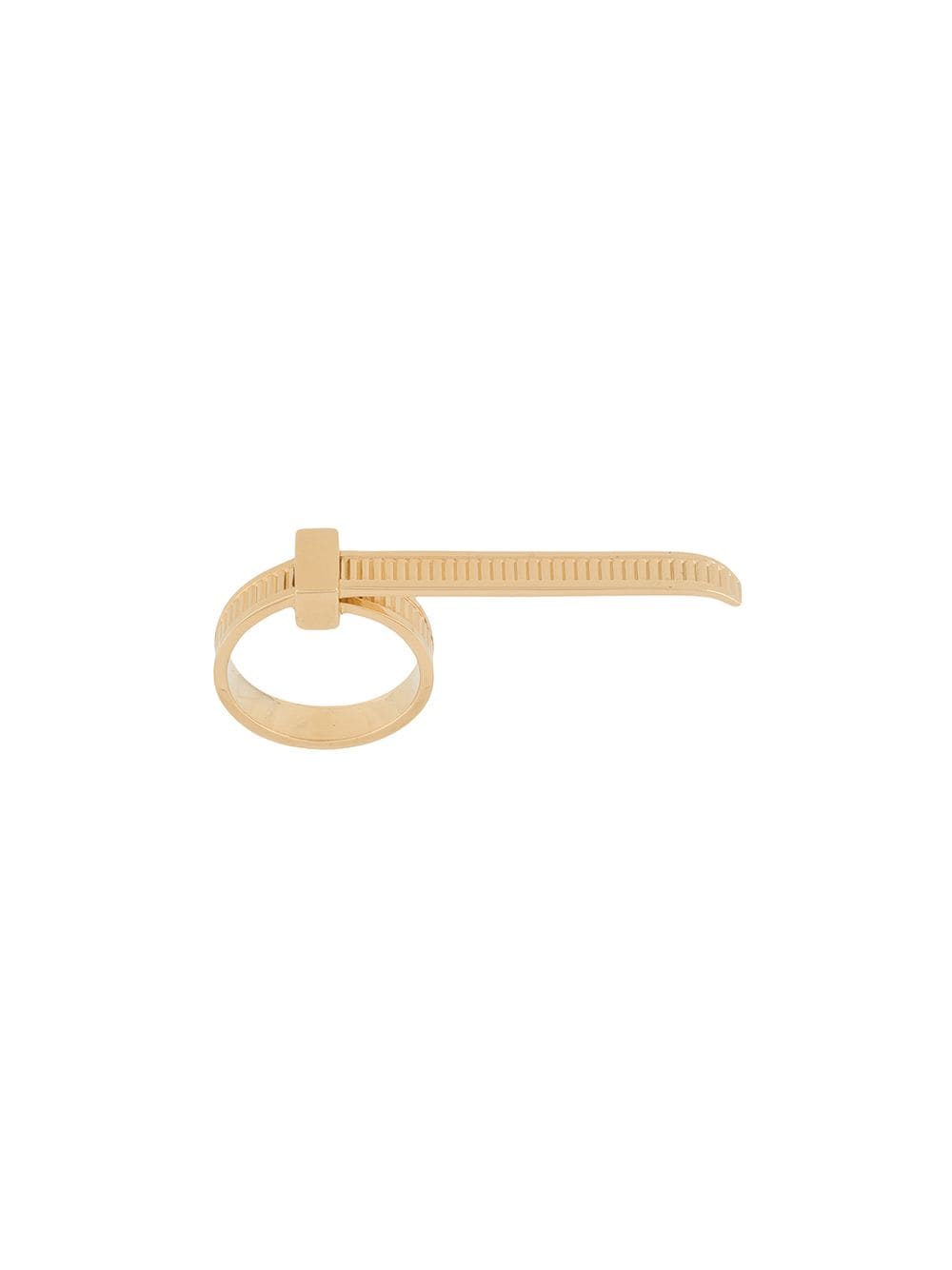 AMBUSH Ring im Kabelbinder-Design - Gold von AMBUSH