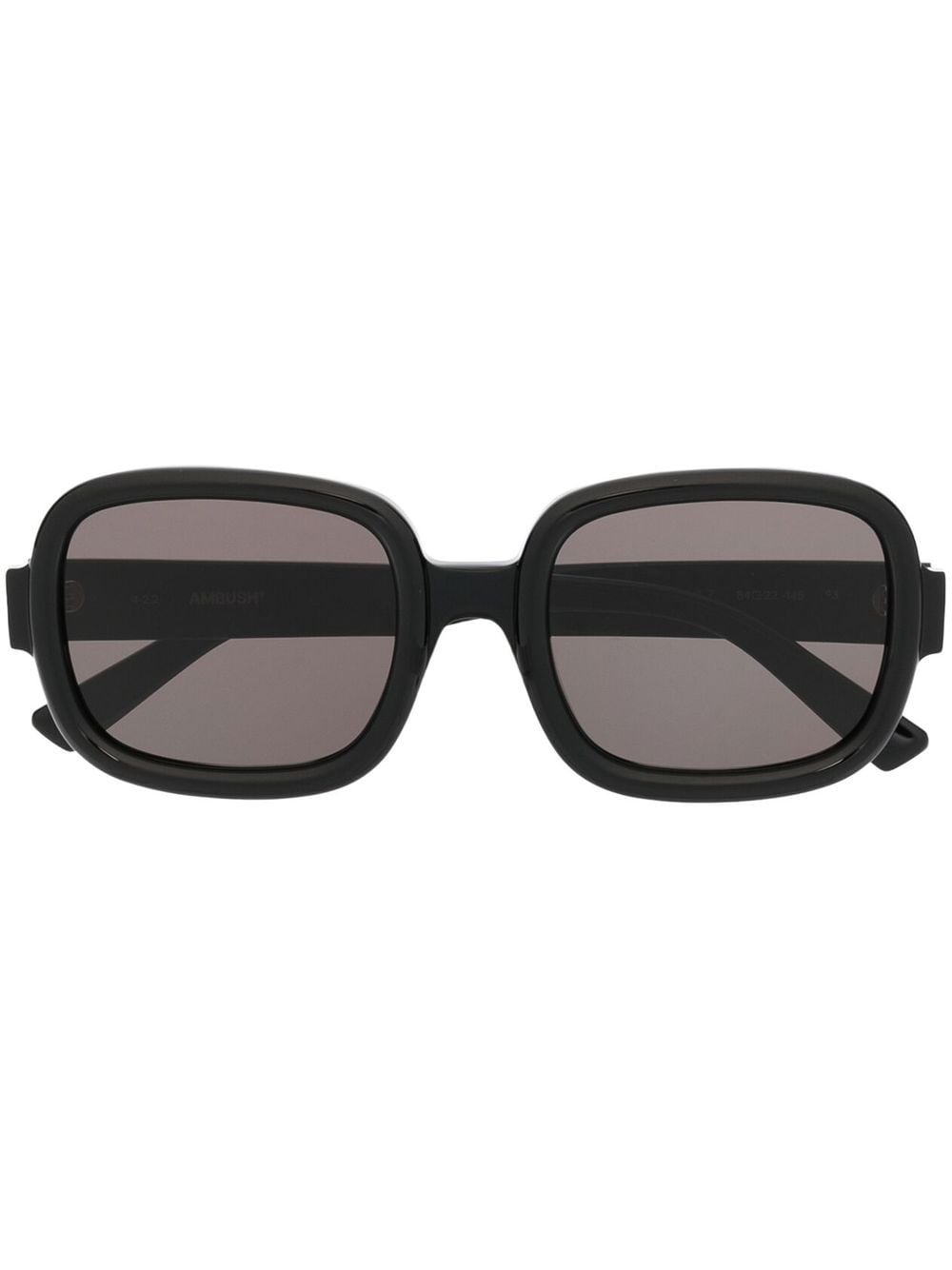 AMBUSH Sonnenbrille mit Oversized-Gestell - Schwarz von AMBUSH