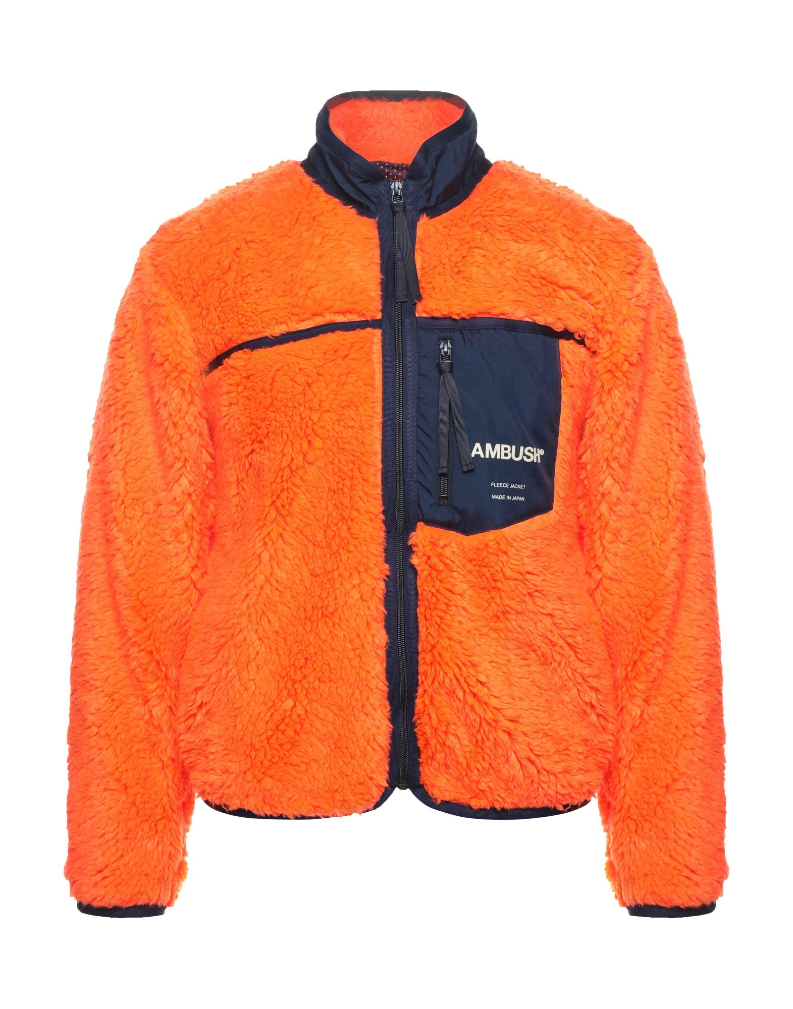 AMBUSH Shearling- & Kunstfell Herren Orange von AMBUSH