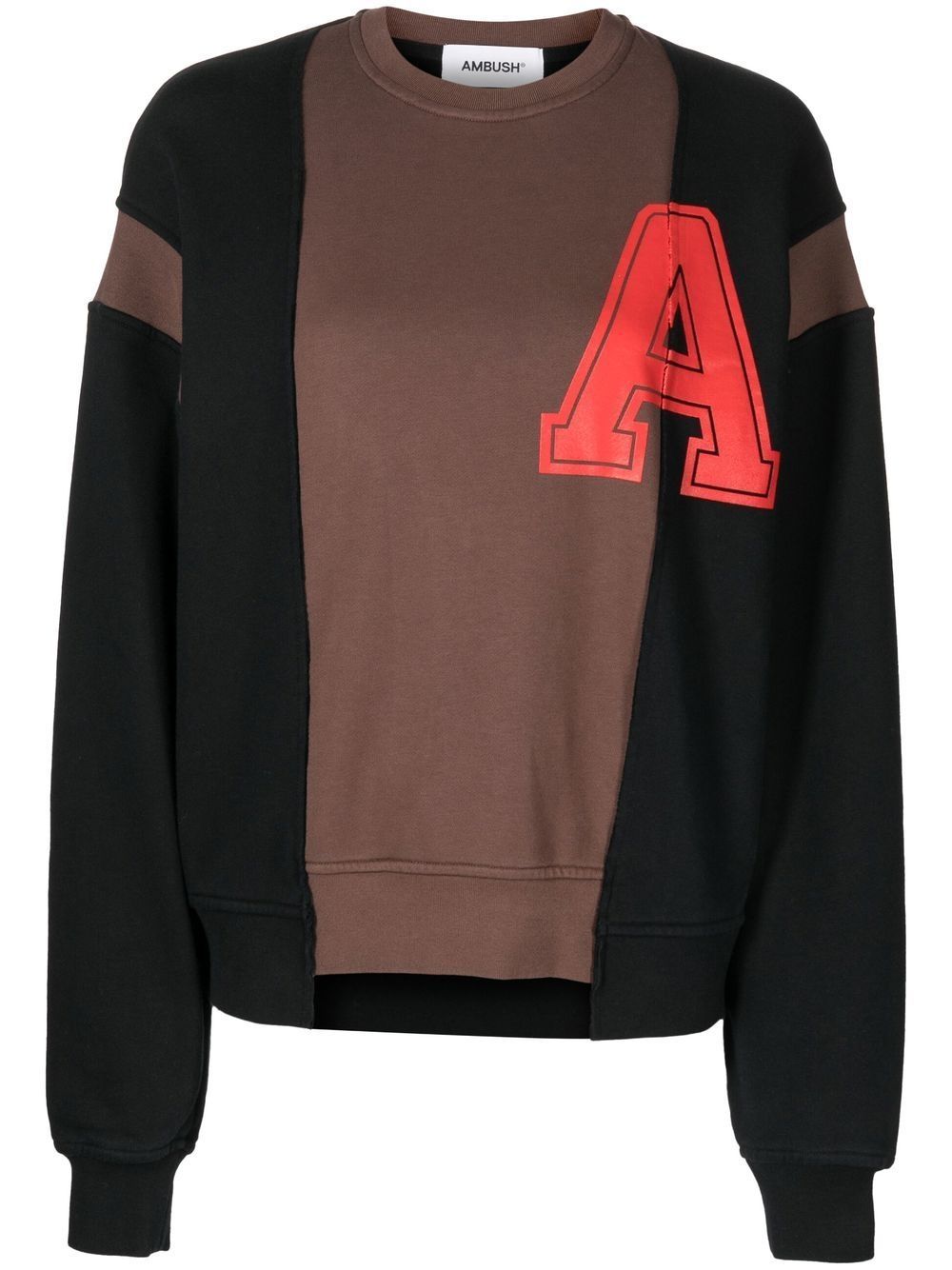 AMBUSH Sweatshirt mit Print - Schwarz von AMBUSH