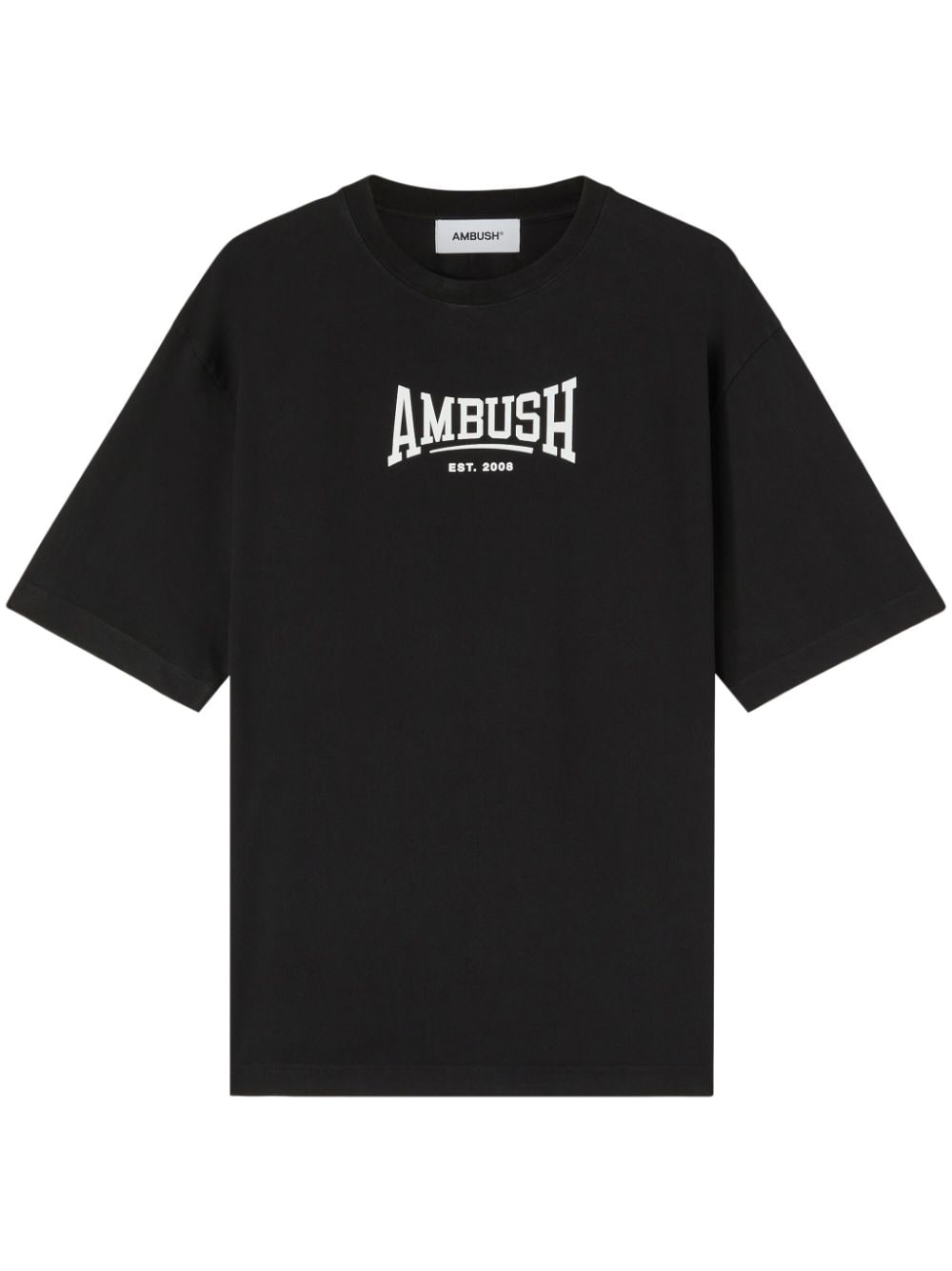AMBUSH T-Shirt aus Bio-Baumwolle mit Logo-Print - Schwarz von AMBUSH