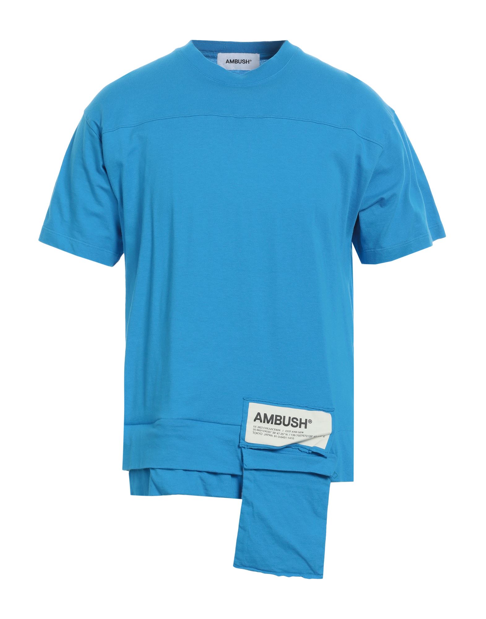 AMBUSH T-shirts Herren Azurblau von AMBUSH