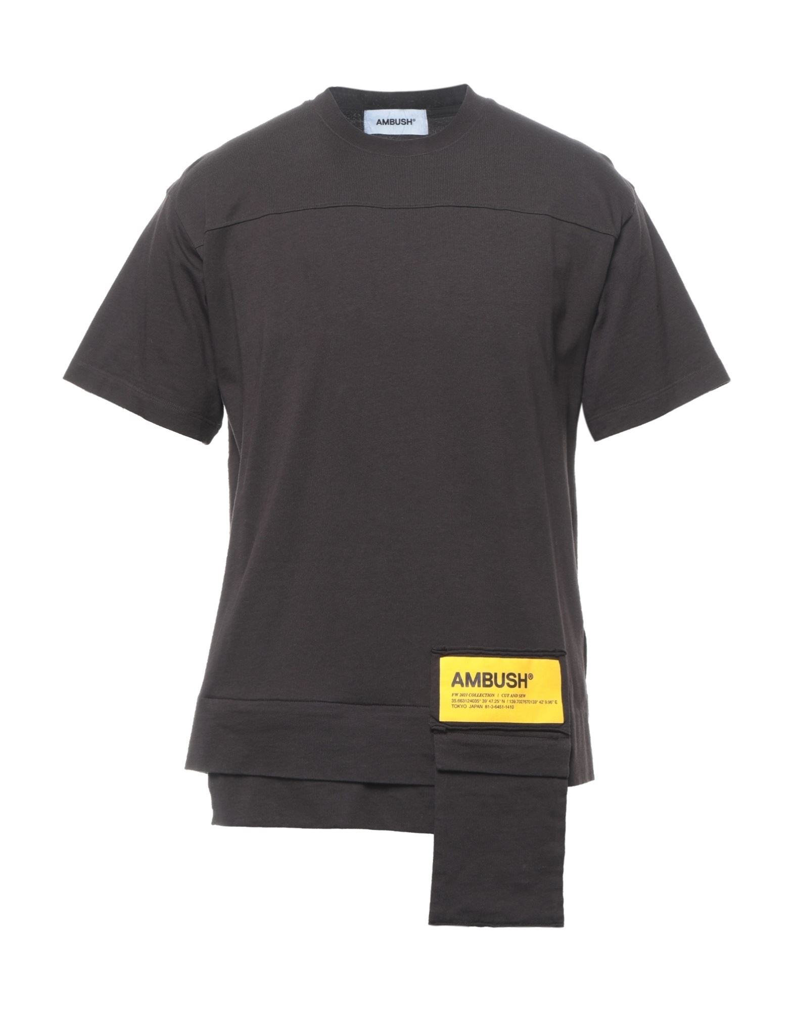 AMBUSH T-shirts Herren Dunkelbraun von AMBUSH