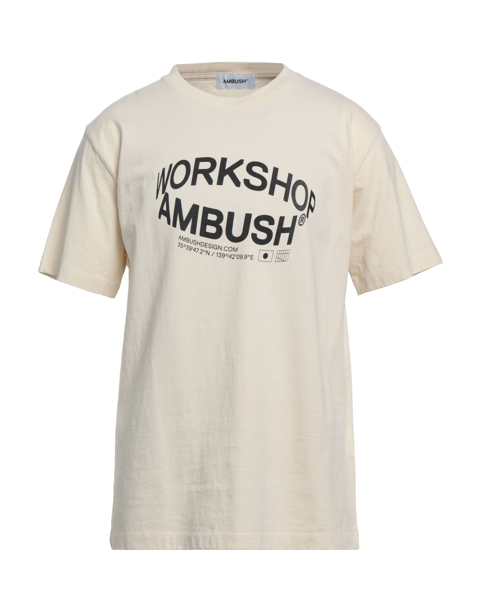 AMBUSH T-shirts Herren Elfenbein von AMBUSH