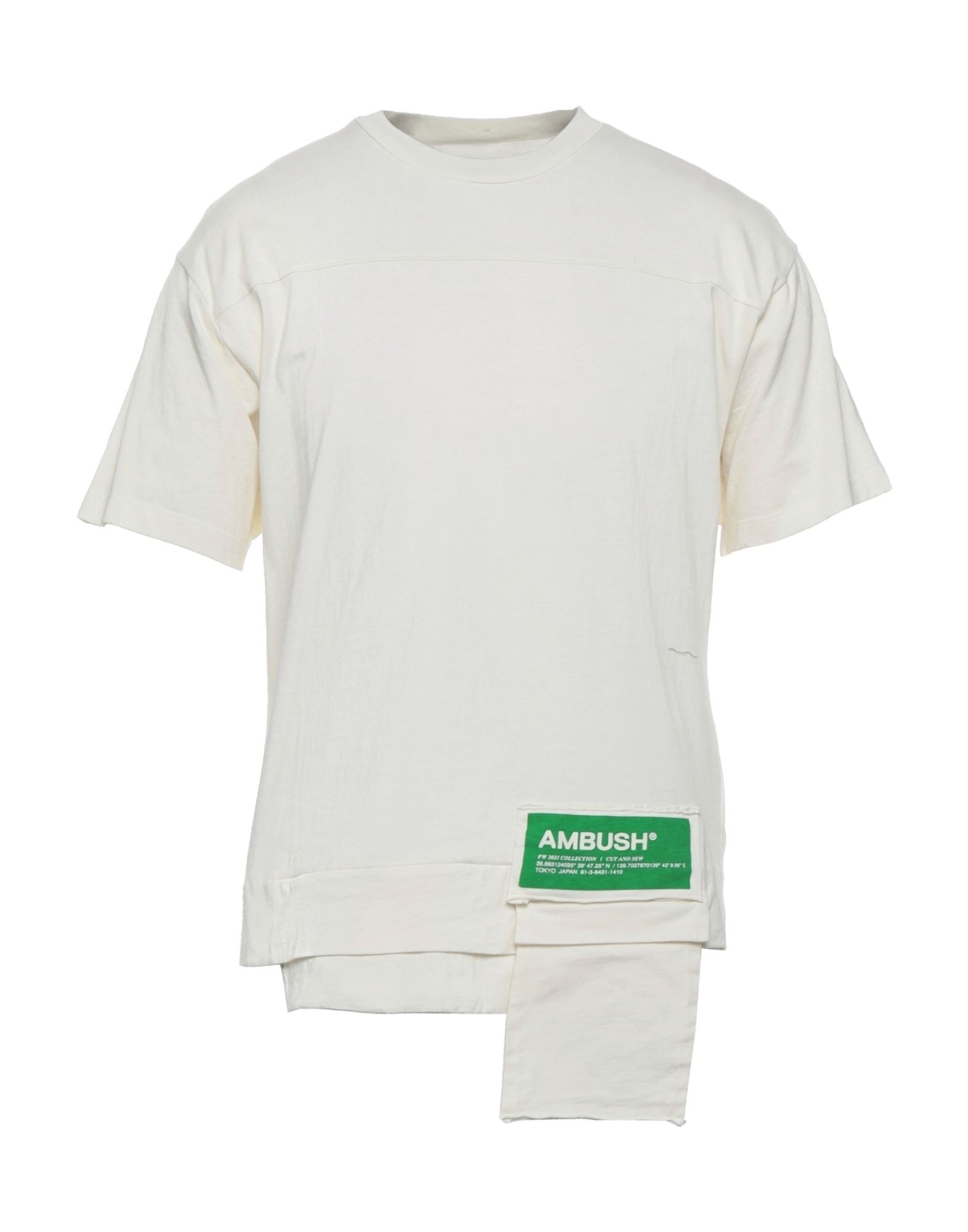 AMBUSH T-shirts Herren Elfenbein von AMBUSH