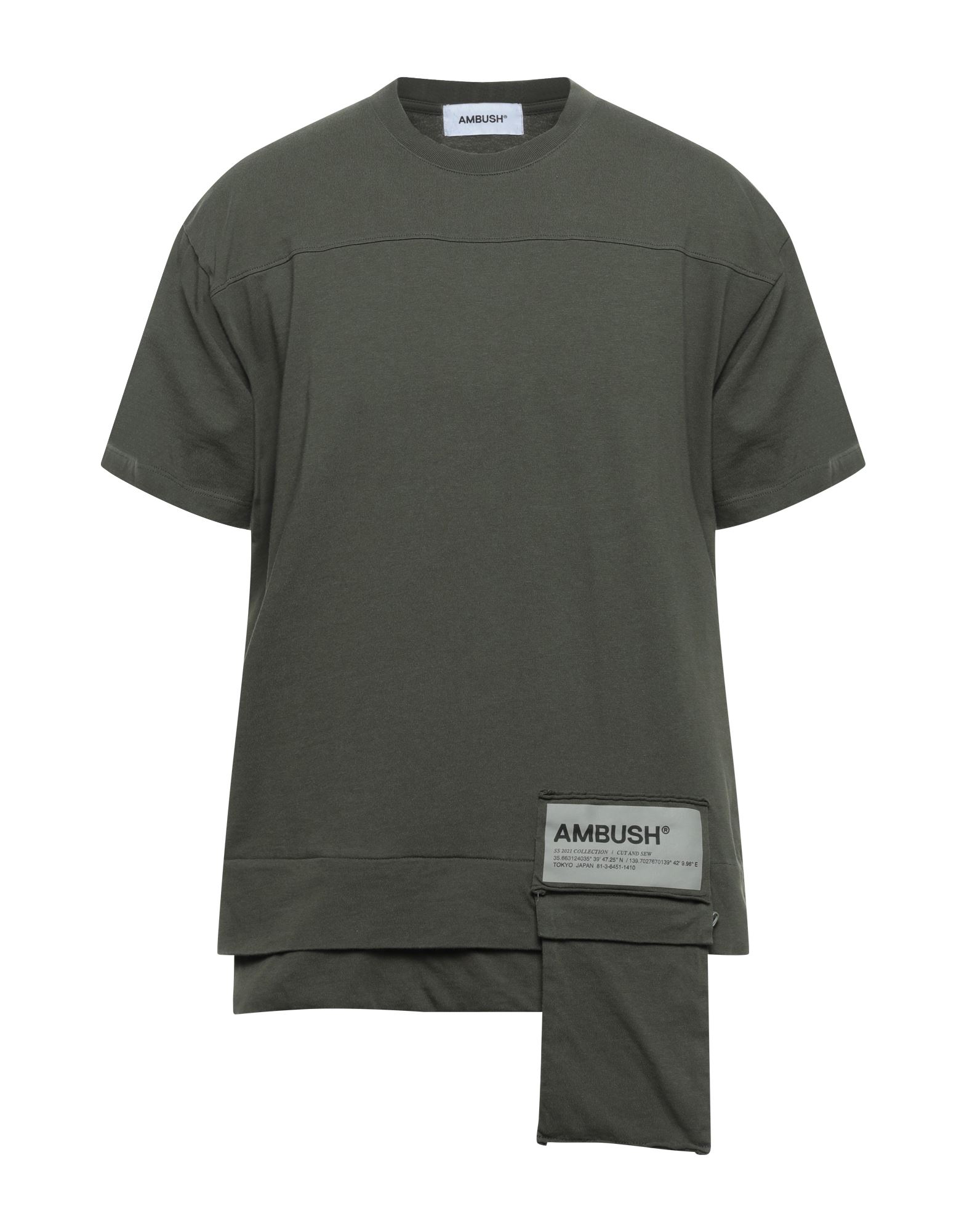 AMBUSH T-shirts Herren Militärgrün von AMBUSH