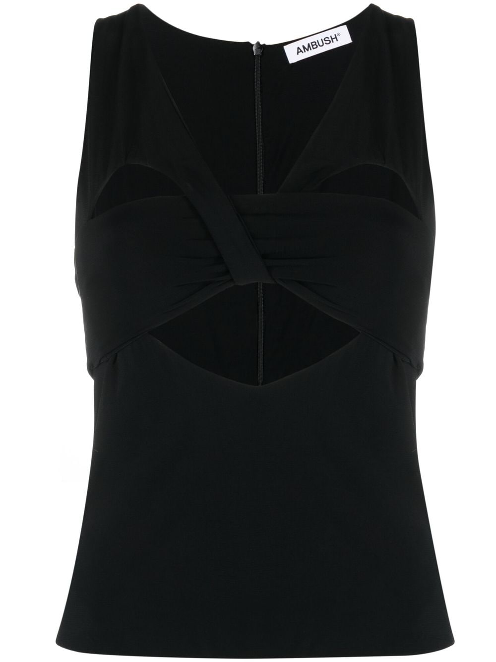 AMBUSH Top mit Cut-Outs - Schwarz von AMBUSH