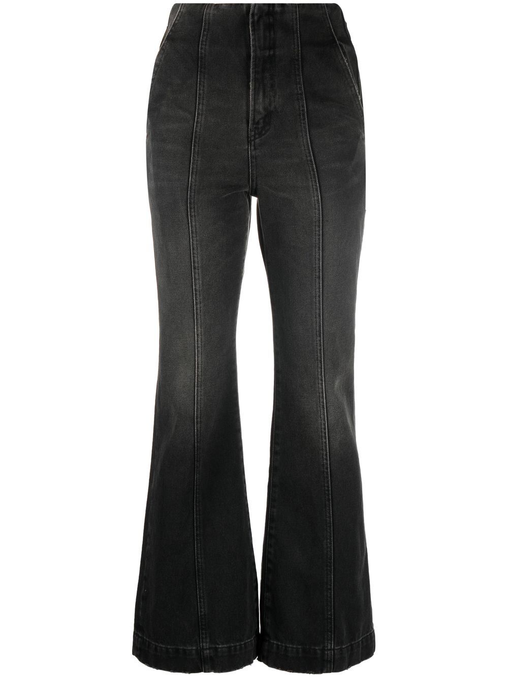 AMBUSH Ausgestellte Cropped-Hose - Schwarz von AMBUSH