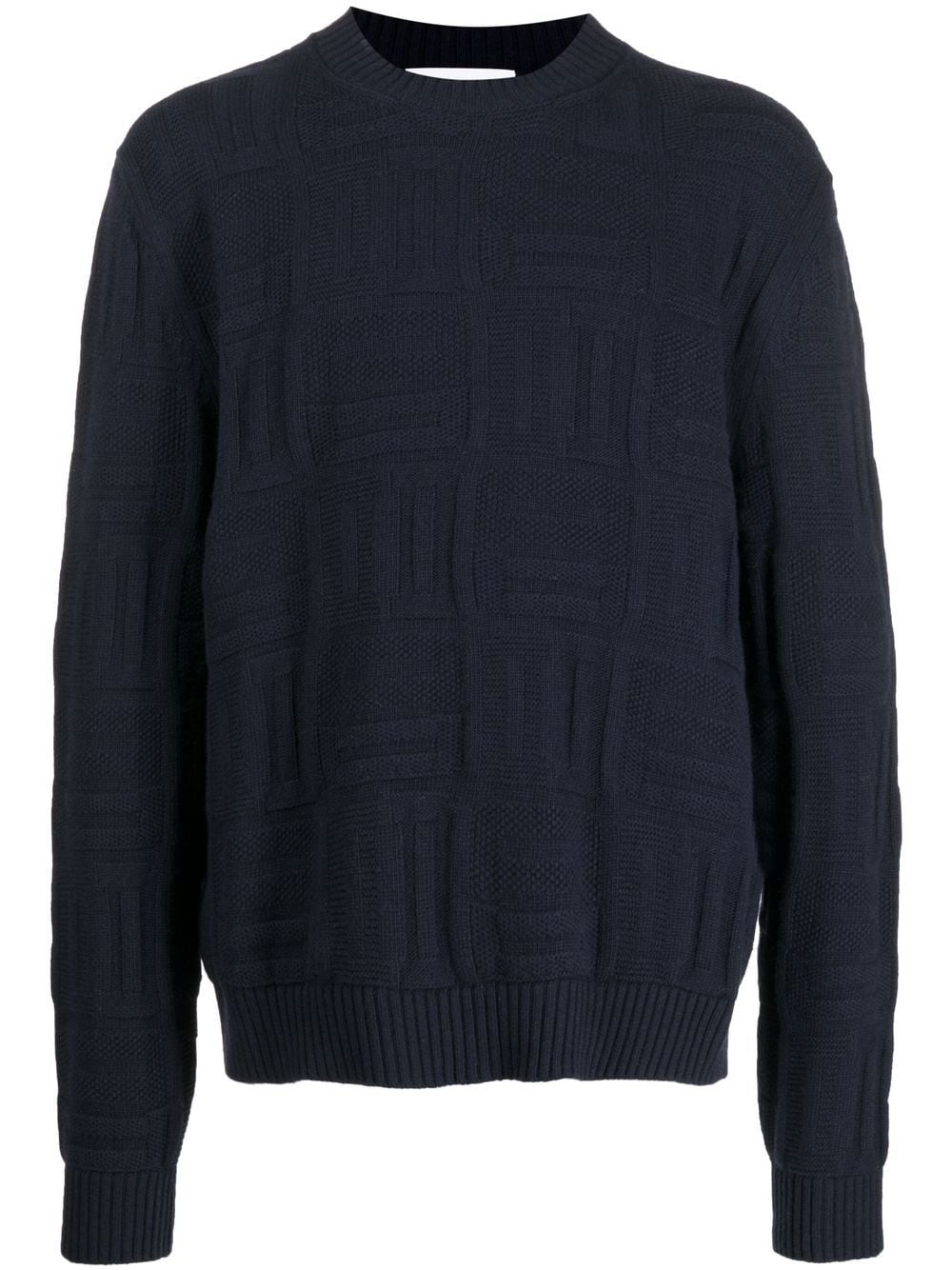 AMBUSH Geometrisch gemusterter Pullover - Blau von AMBUSH