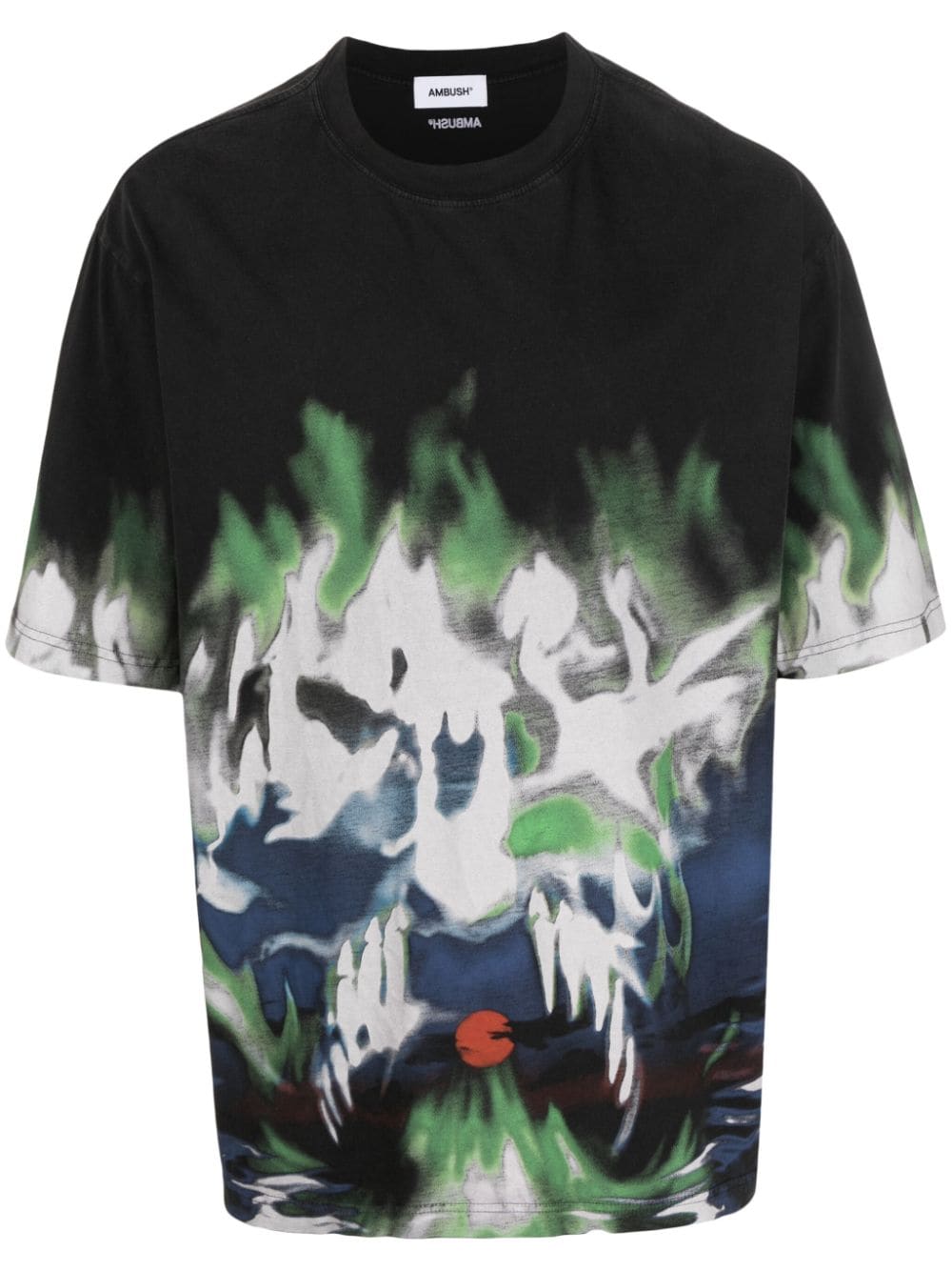 AMBUSH T-Shirt mit grafischem Print - Grau von AMBUSH