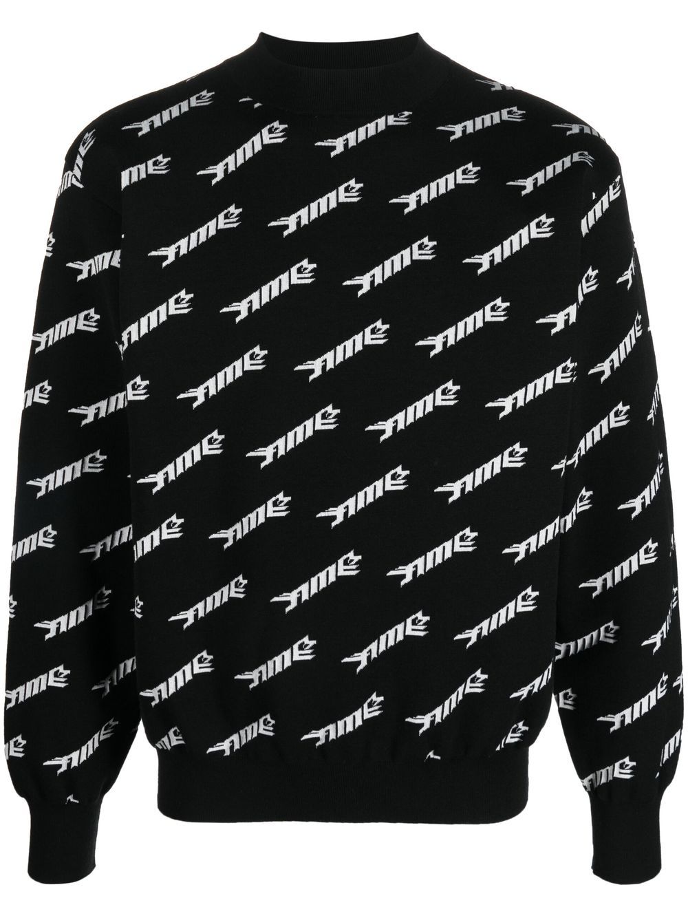 AMBUSH Pullover mit Intarsien-Logo - Schwarz von AMBUSH