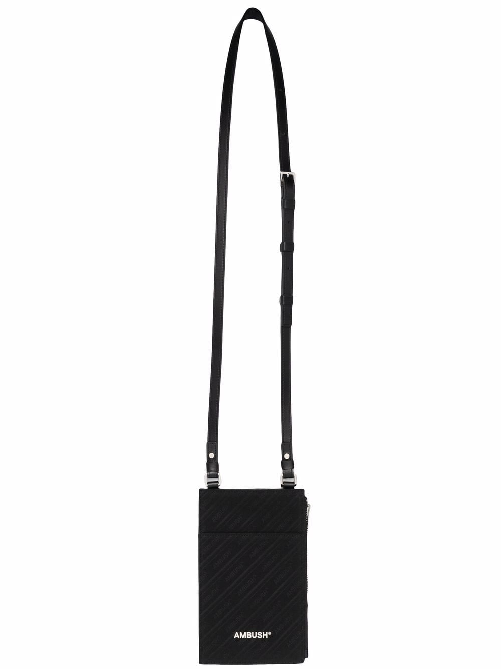 AMBUSH Mini-Tasche mit Logo-Print - Schwarz von AMBUSH