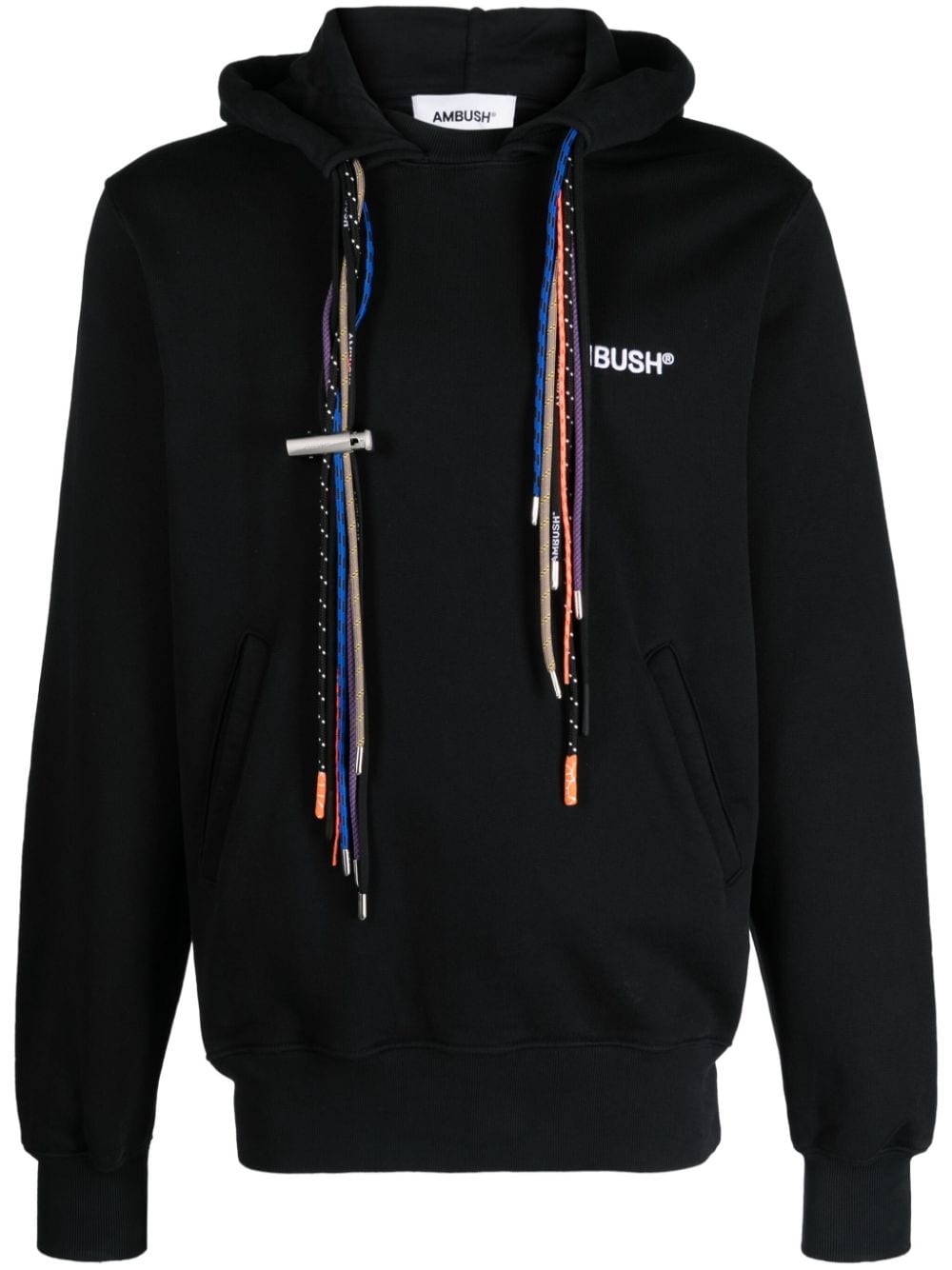 AMBUSH Hoodie mit Kordelzügen - Schwarz von AMBUSH