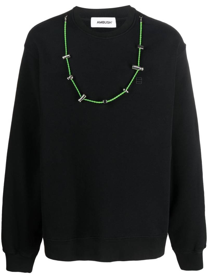 AMBUSH Stoppers Sweatshirt - Schwarz von AMBUSH