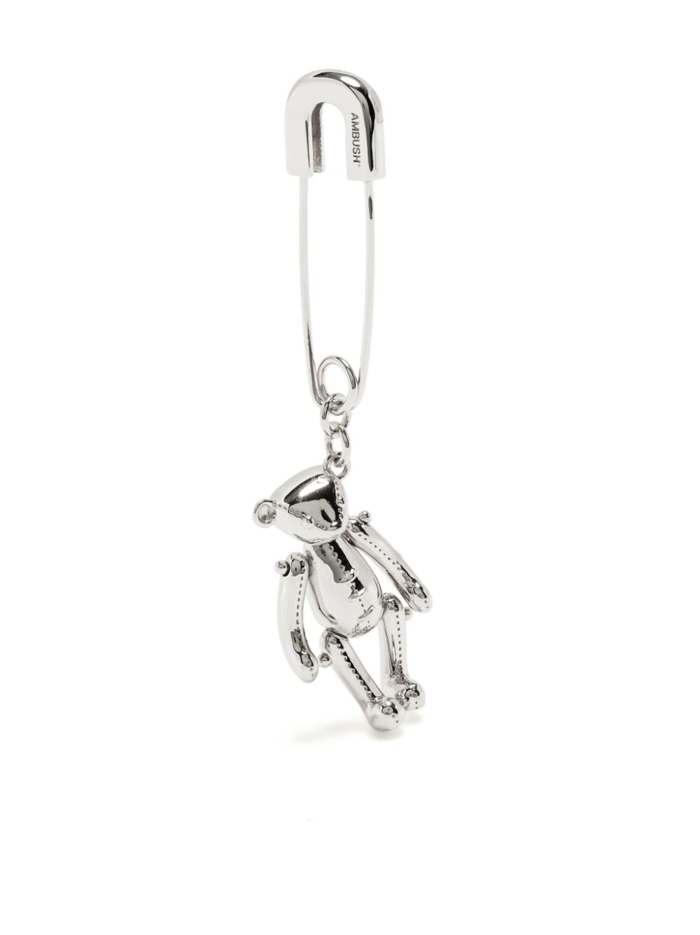 AMBUSH Ohrringe im Teddybären-Design - Silber von AMBUSH