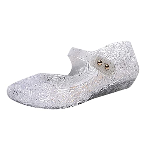 AMDOLE Damen Schuhe Sale Orthopedic Sandals Women Prinzessin Schuhe Sandalen Jelly Mary Jane Dance Party Cosplay Schuhe für Kleinkind Damen Schuhe 42 Rot (White, 33) von AMDOLE