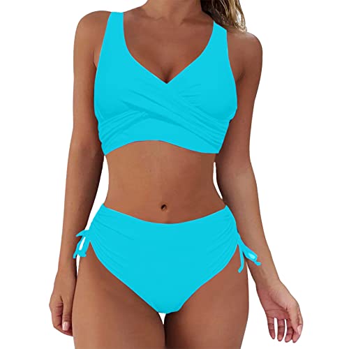 AMDOLE Deals of The Day Korsage Boho Kleid Damen Schwimmen Geschenke Sportbadeanzug Women Dresses Elegant Lieferung Bis Morgen Badeanzug Damen Bauchweg Bikini Damen von AMDOLE