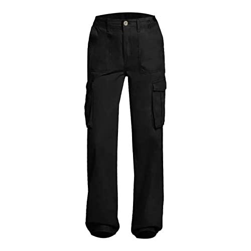AMDOLE Deals of The Day Lightning Deals Skinny Jogginghose Damen Radlerhose Baumwolle Skinny Jeans Damen High Waist Kunstlederhose Damen Haremshose Damen Dunkelblau Spring Pants 2024 von AMDOLE