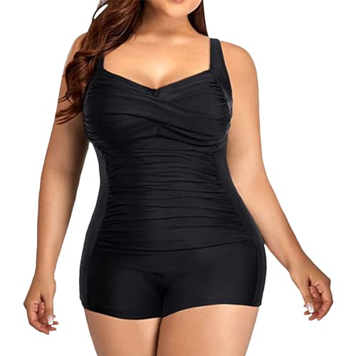 AMDOLE Lightning Deals of Today Strickkleid Grosse Grössen Damen Badeshorts Damen Mit Oberteil Bademode Korsage Damen Lieferung Bis Morgen Badeanzug Damen Bauchweg Bikini Damen von AMDOLE